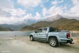 Baksan valley. Bylim lake. RTP official car - VW Amarok Atakama. Photo by Sergey Puzankov