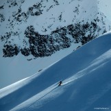 Elbrus region. Cheget massive. Rider - Konstantin Galat. Photo by Sergey Puzankov