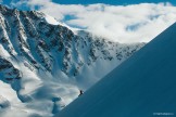 Elbrus region. Cheget massive. Rider - Konstantin Galat. Photo by Sergey Puzankov