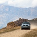 Russia, Caucasus. Road from Bylim to Chegem valley. RTP official car - VW Amarok Atakama. Photo by Daria Pudenko