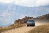 Russia, Caucasus. Road from Bylim to Chegem valley. RTP official car - VW Amarok Atakama. Photo by Daria Pudenko