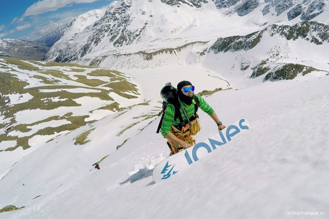 Russia, Caucasus, Elbrus region. Valley Medvezhie. Rider - Aleksander Ilyin. Photo by Konstantin Galat