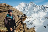 Russia, Caucasus, Elbrus region. Cameraman - Dmitriy Vasilevskiy. Photo by Sergey Puzankov