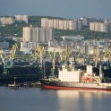 Murmansk. Icebreaker at seaport. Photo by Konstantin Galat