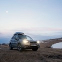 Северный Кавказ, район Домбай. Subaru Forester - официальный авто проекта RideThePlanet-2017. Фотограф - Андрей Британишский