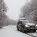 Северный Кавказ, район Домбай. Subaru Forester - официальный авто проекта RideThePlanet-2017. Фотограф - Константин Галат