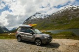 Норвегия. Subaru Forester - официальный автомобиль проекта RideThePlanet. Фото – Константин Галат