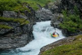 Норвегия. Река Valldola. Райдер Иван Козлачков. Фото – Глеб Ермолаев