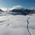 Абхазия. Снегоходная заброска команды RTP с базы "Аджара" в хижину на перевале Чха. Фото – Артем Кузнецов