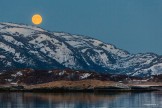 Северная Норвегия. Заполярный регион Nord Norge. Остров Senja. Полнолуние. Фото - Тамара Столбова