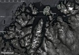 Северная Норвегия. Регион Nord Norge. Карта локаций экспедиции RideThePlanet. Карта подготовлена Андреем Абрамовым