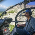 Абхазия. Вертолет Alouette, пилот – Сергей Навроцкий. Фото – Константин Галат
