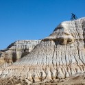 Казахстан. Плато Устюрт. Район Сор Тузбаир. Райдер - Евгений Курников. Фото - Константин Галат