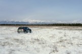 Бурятия. Тункийская долина. Subaru Forester - официальный авто проекта RideThePlanet. Фото - Александр Трифонов