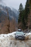 Грузия, регион Верхняя Рача. Subaru Forester - официальный авто проекта RideThePlanet. Фото – Константин Галат