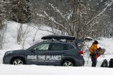 Грузия, регион Верхняя Рача. Subaru Forester - официальный авто проекта RideThePlanet. Рустам Ибрагимов. Фото – Владимир Горлов