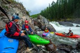 Горный Алтай. Верховья реки Чулышман. Каякеры – Василий Порсев, Сергей Ильин, Андрей Пестерев и Иван Козлачков. Фото - Константин Галат