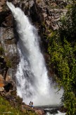 Горный Алтай. 35-метровый водопад на реке Куркуре. Фото - Константин Галат